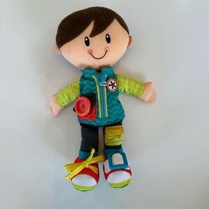 Playskool Dressy Boy Activity Stuffed Doll